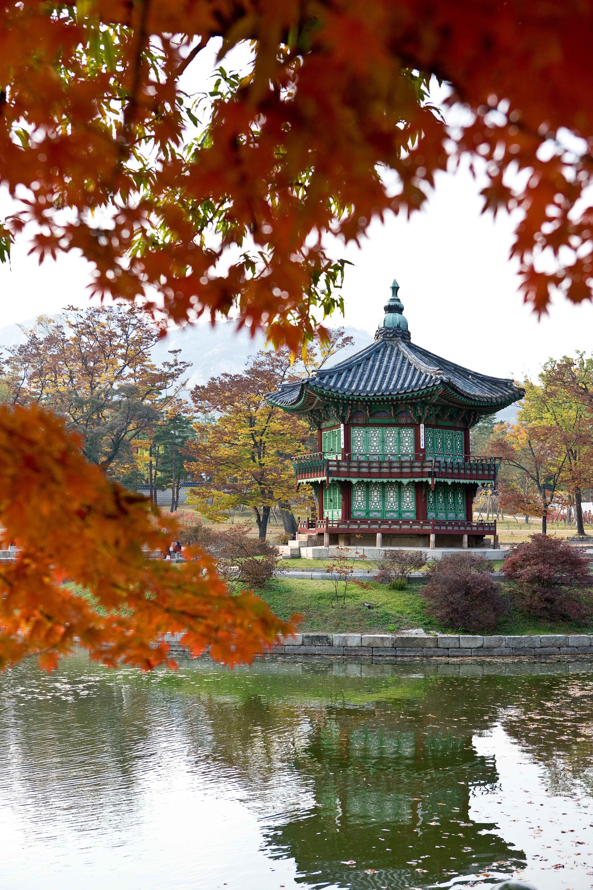 Pavilhão Hyangwonjeong (Gyeongbokgung Palace)